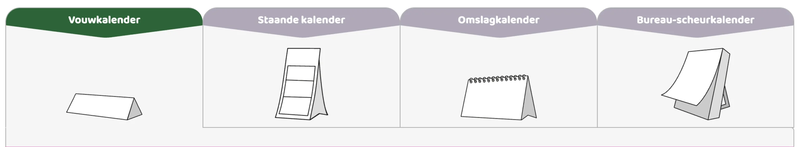 3-maands kalender bureauscheurkalender staande kalender bureaukalender maken 3 Maands bureaukalender